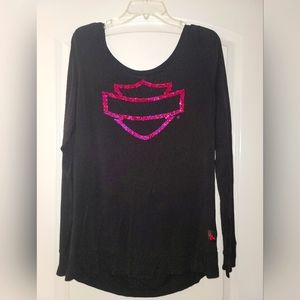 Women's L Harley-Davidson long sleeve top